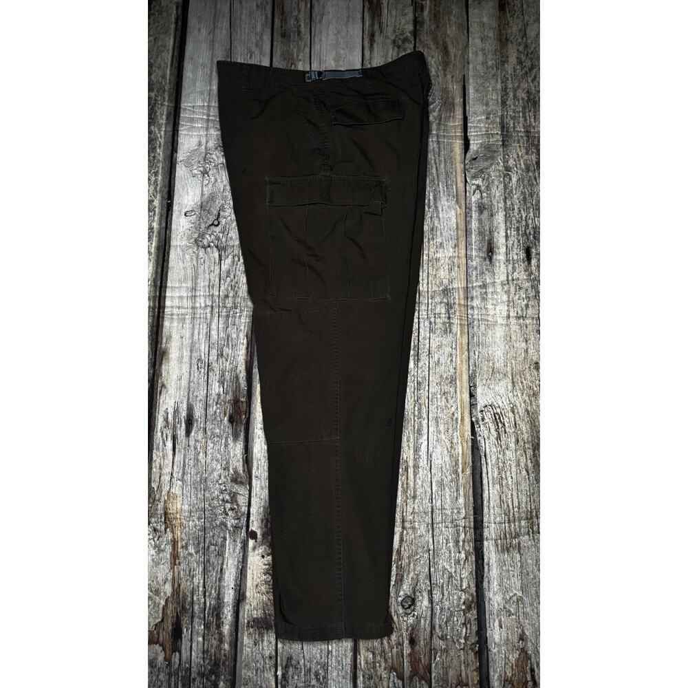 Propper Pants Mens 38/33 Large Long Brown Cargo Ripstop Work Wear Utility Combat - Picture 13 of 14
